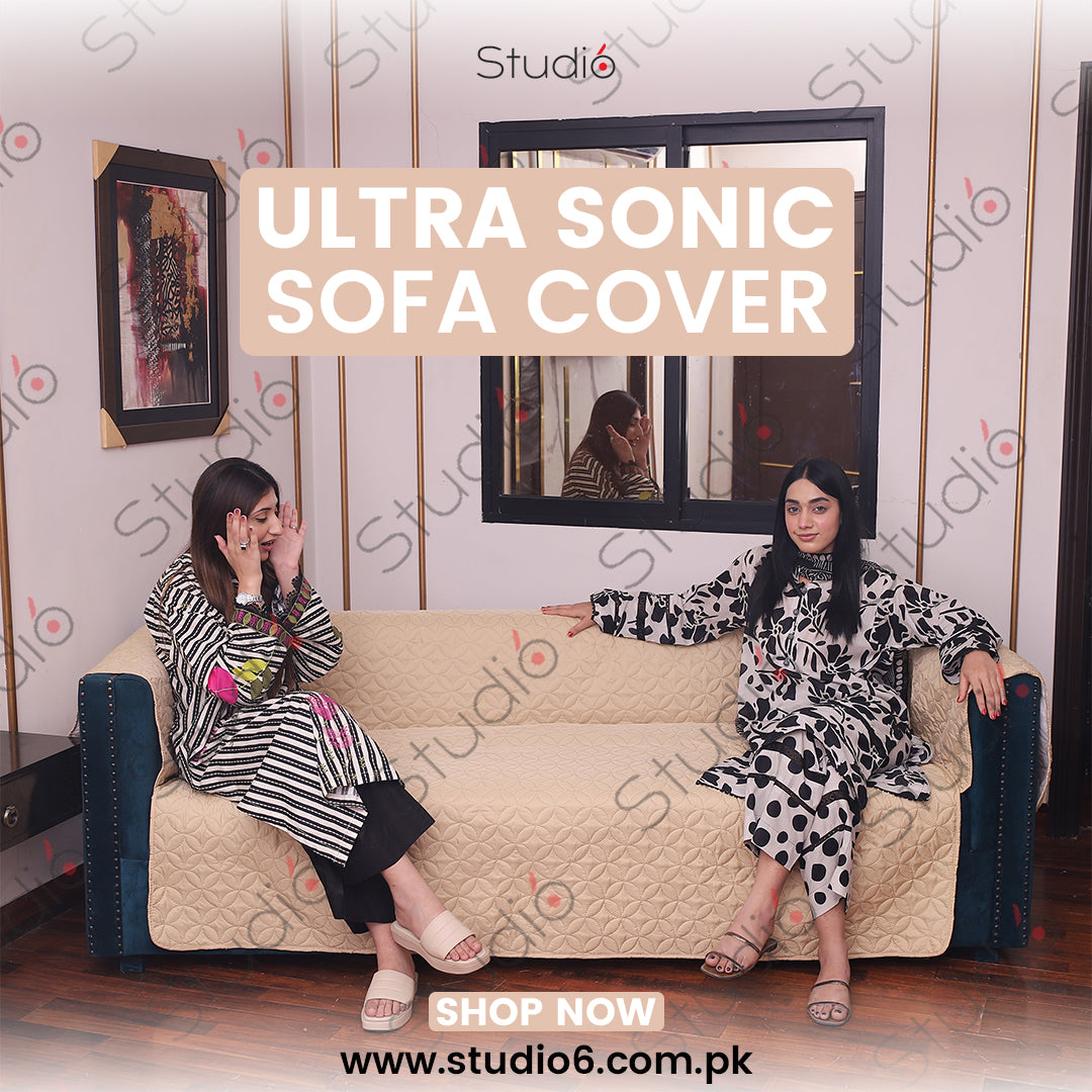 ULTRA SONIC SOFA RUNNER - SOFA COAT (Beige Skin Yellow)