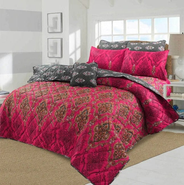 7 PCs Quilted Comforter Set SS-310