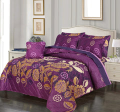 7 PCs Quilted Comforter Set SS-318