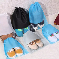 Dust-proof Non-Woven Printed Shoes Storage Bag Pouches