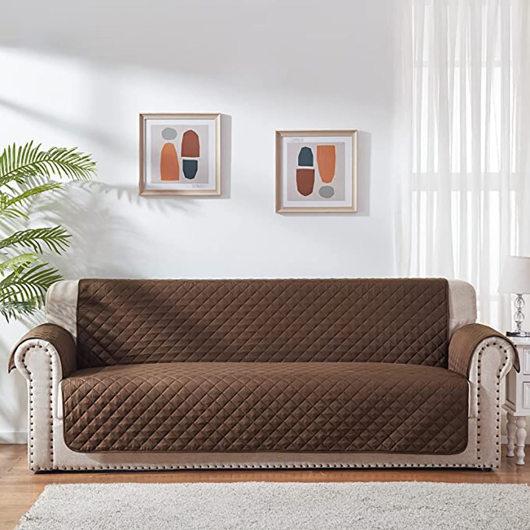 COTTON QUILTED SOFA RUNNER