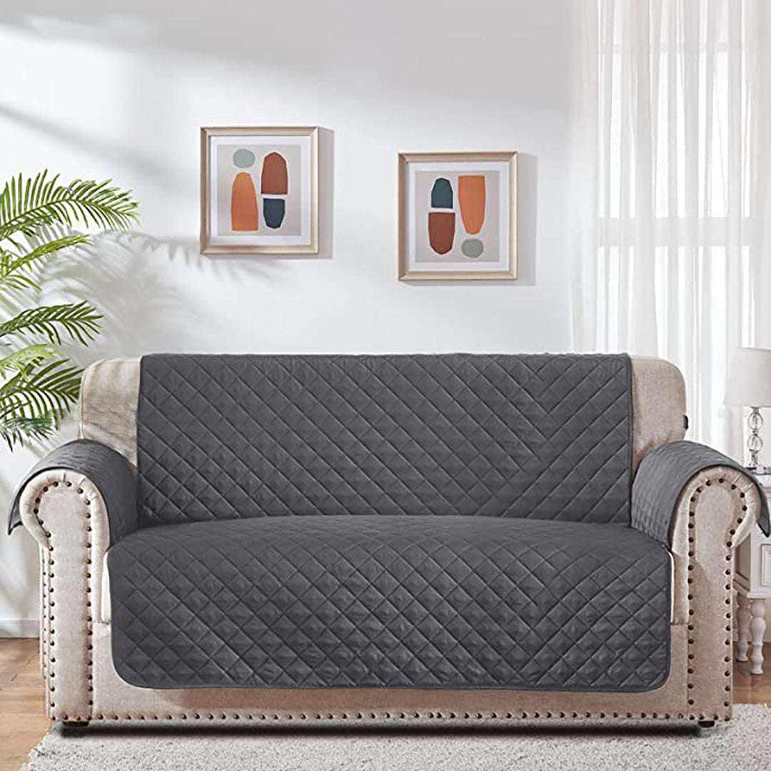 COTTON QUILTED SOFA RUNNER