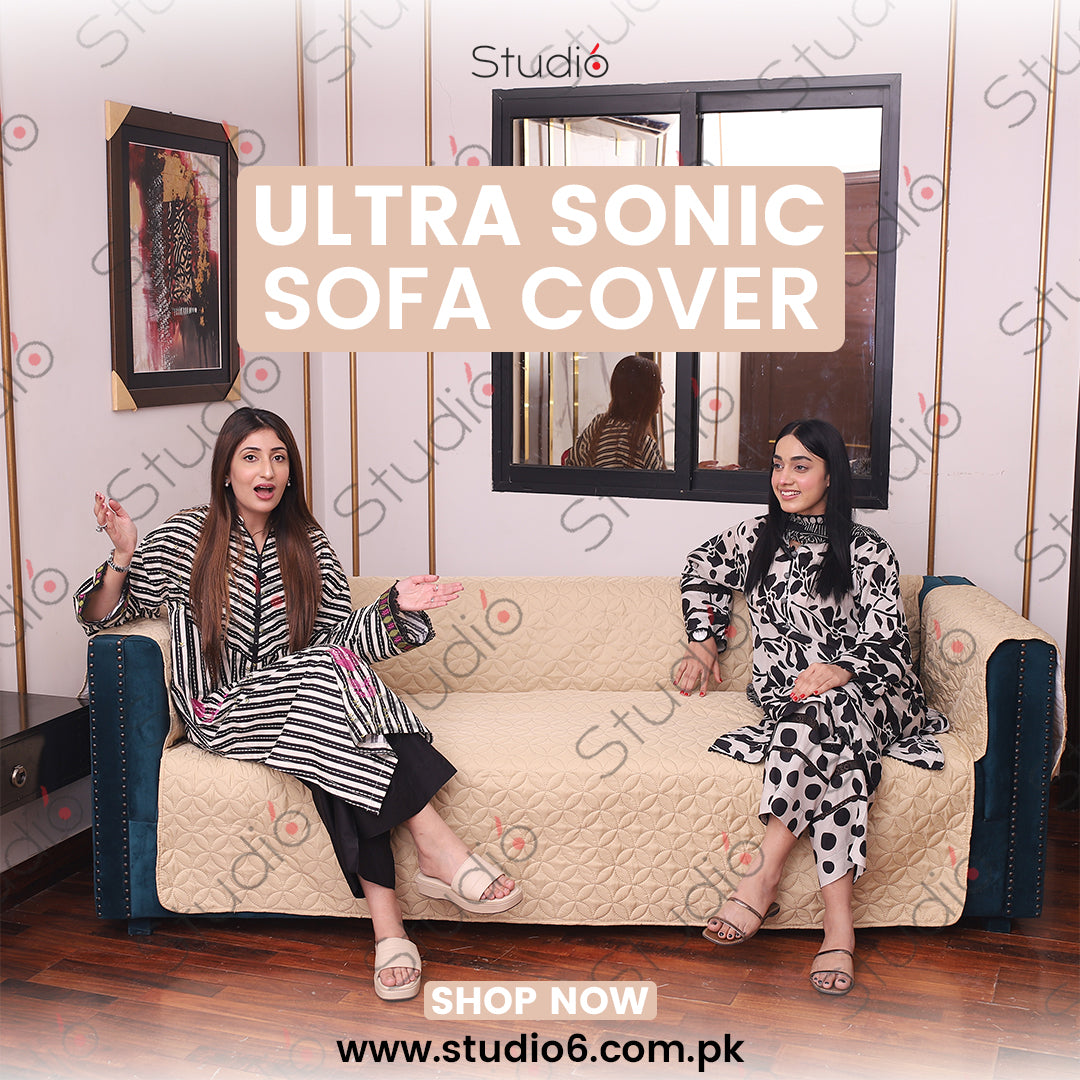 ULTRA SONIC SOFA RUNNER - SOFA COAT (Beige Skin Yellow)