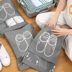 Dust-proof Non-Woven Printed Shoes Storage Bag Pouches