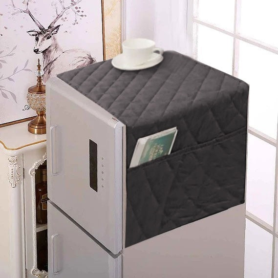 Fridge Cover Grey