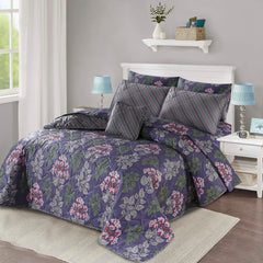 7 PCs Quilted Comforter Set SS-157