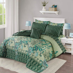 7 PCs Quilted Comforter Set SS-156