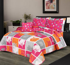 7 PCs Quilted Comforter Set SS-174