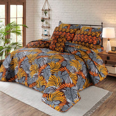 7 PCs Quilted Comforter Set SS-179