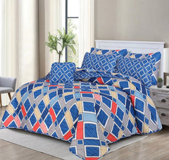 7 PCs Quilted Comforter Set SS-183