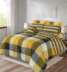 7 PCs Quilted Comforter Set SS-193