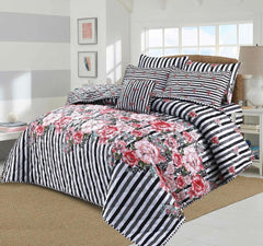 7 PCs Quilted Comforter Set SS-195