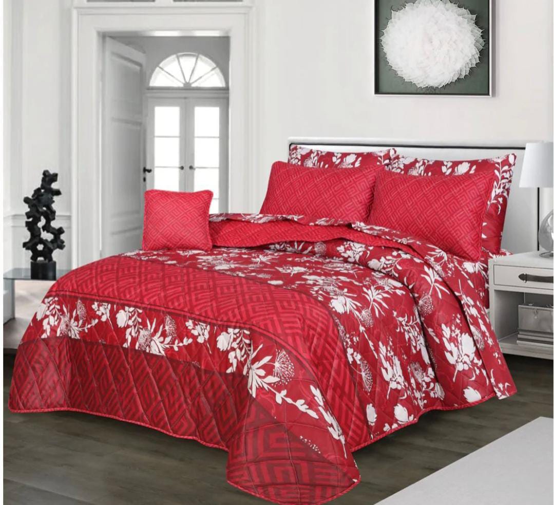 7 PCs Quilted Comforter Set SS-208