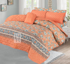 7 PCs Quilted Comforter Set SS-214