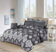 7 PCs Quilted Comforter Set SS-215