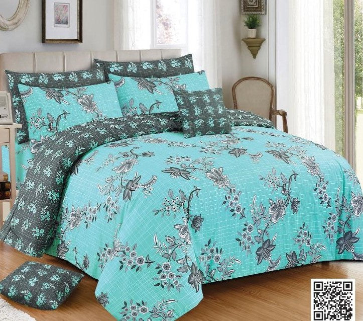 7 PCs Quilted Comforter Set SS-221