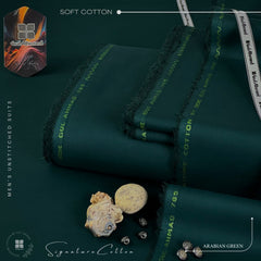 Gents Unstitched Full Suit - Soft Cotton -SS-213