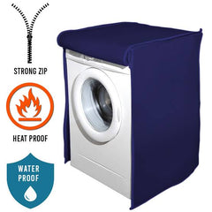 Waterproof Front Loaded Washing Machine Cover - Purple Color