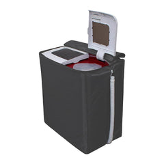 Waterproof Top Loaded Washing Machine Cover Twin Tub - Gray Color