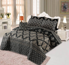 7 PCs Quilted Comforter Set SS-001