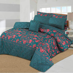 7 PCs Quilted Comforter Set SS-005