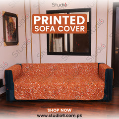 COTTON PRINTED SOFA RUNNER - SOFA COAT - SC-05